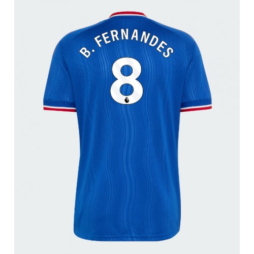 Stroje piłkarskie Manchester United Bruno Fernandes #8 Koszulka Wyjazdowej 2026-27 Krótki Rękaw